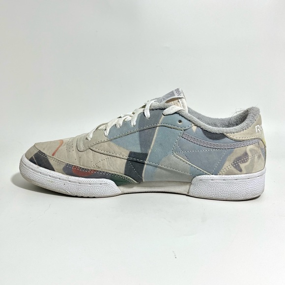 REEBOK CLUB C 85 X EAMES "COMPOSITION" Multi GY Men 8 1068 Sneaker Shoe Trainer - Picture 3 of 10